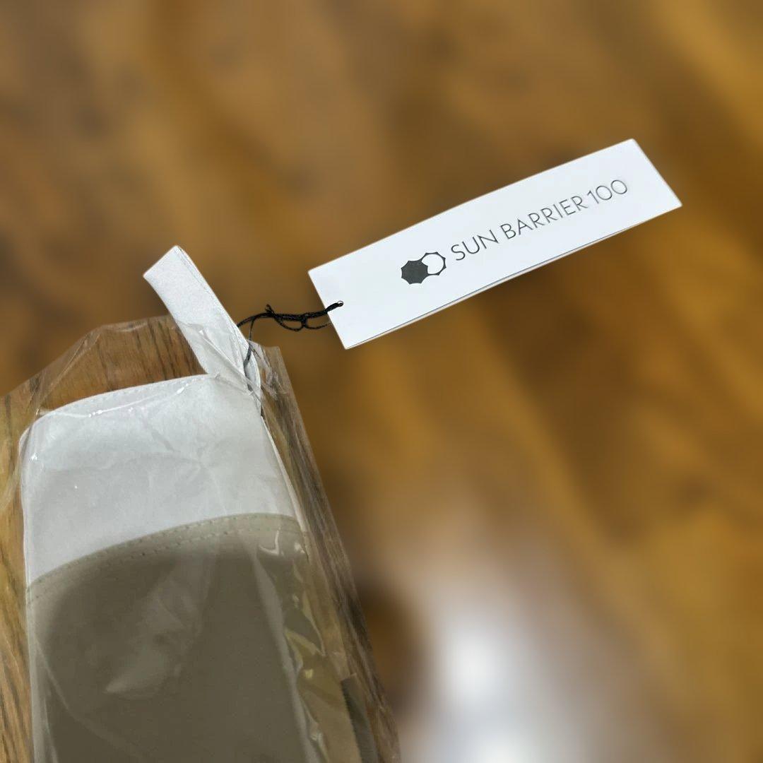 SUN BARRIER 100 折りたたみ日傘　二段折/コンビ ベージュ