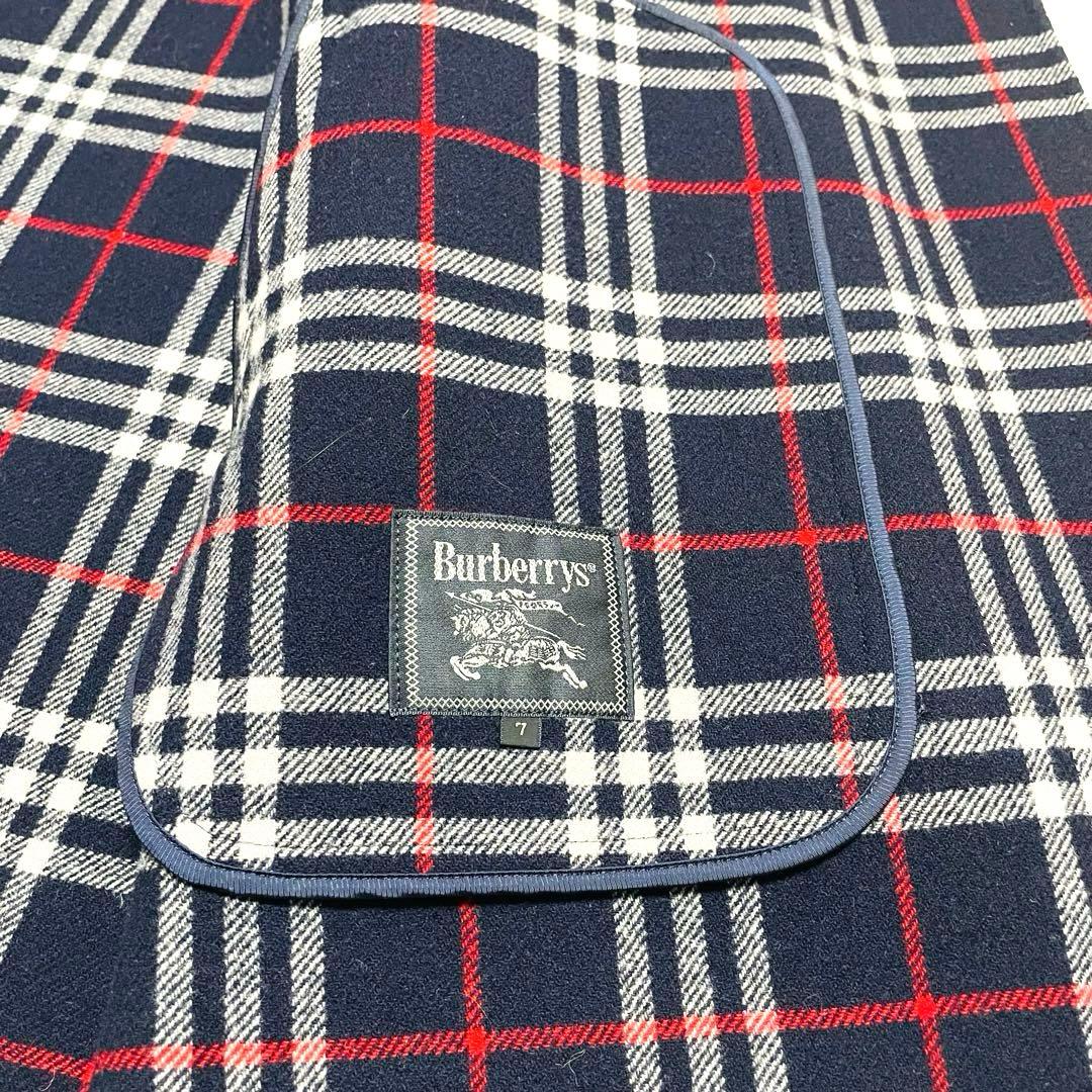 Burberrysバーバリーズ総ノバチェックウールコートカシミヤ混