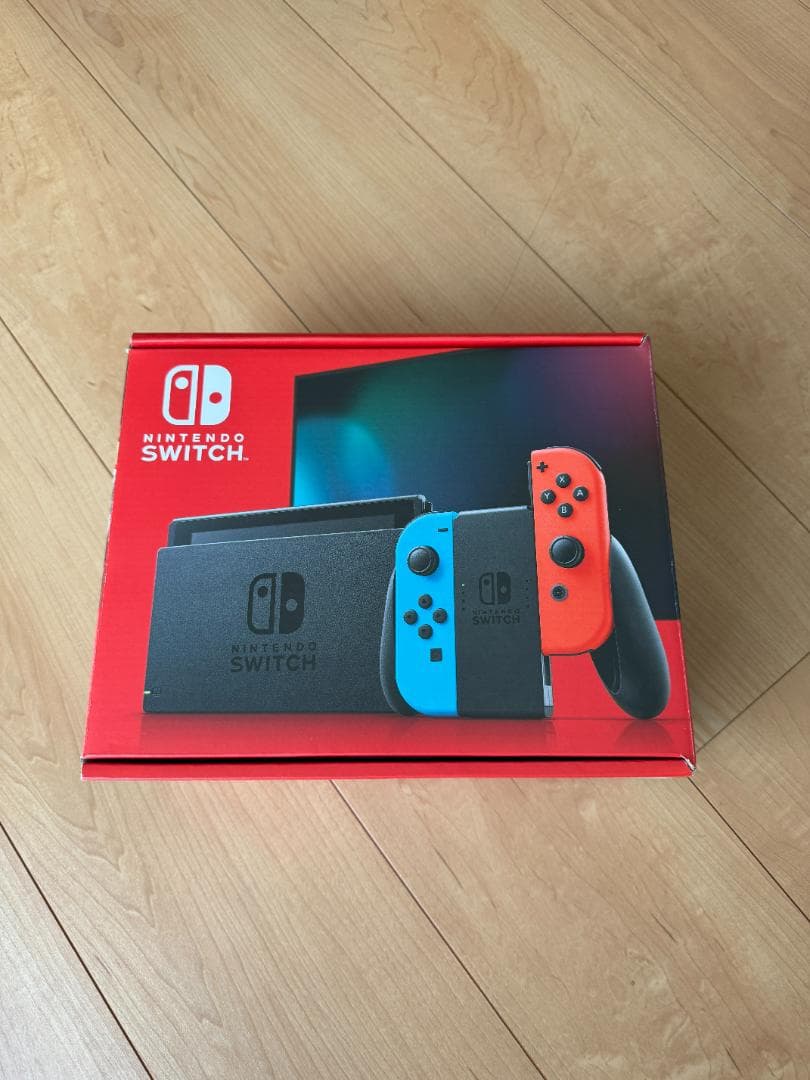 【新品未開封】Nintendo Switch 本体（ネオンブルー/ネオンレッド）