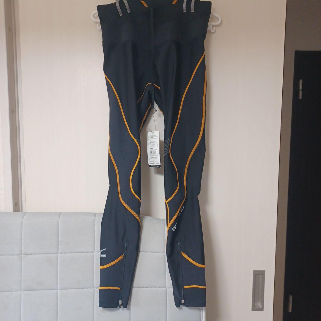 Mizuno 陸上用パンツ L ブラック×オレンジ　ランニング　マラソン大会