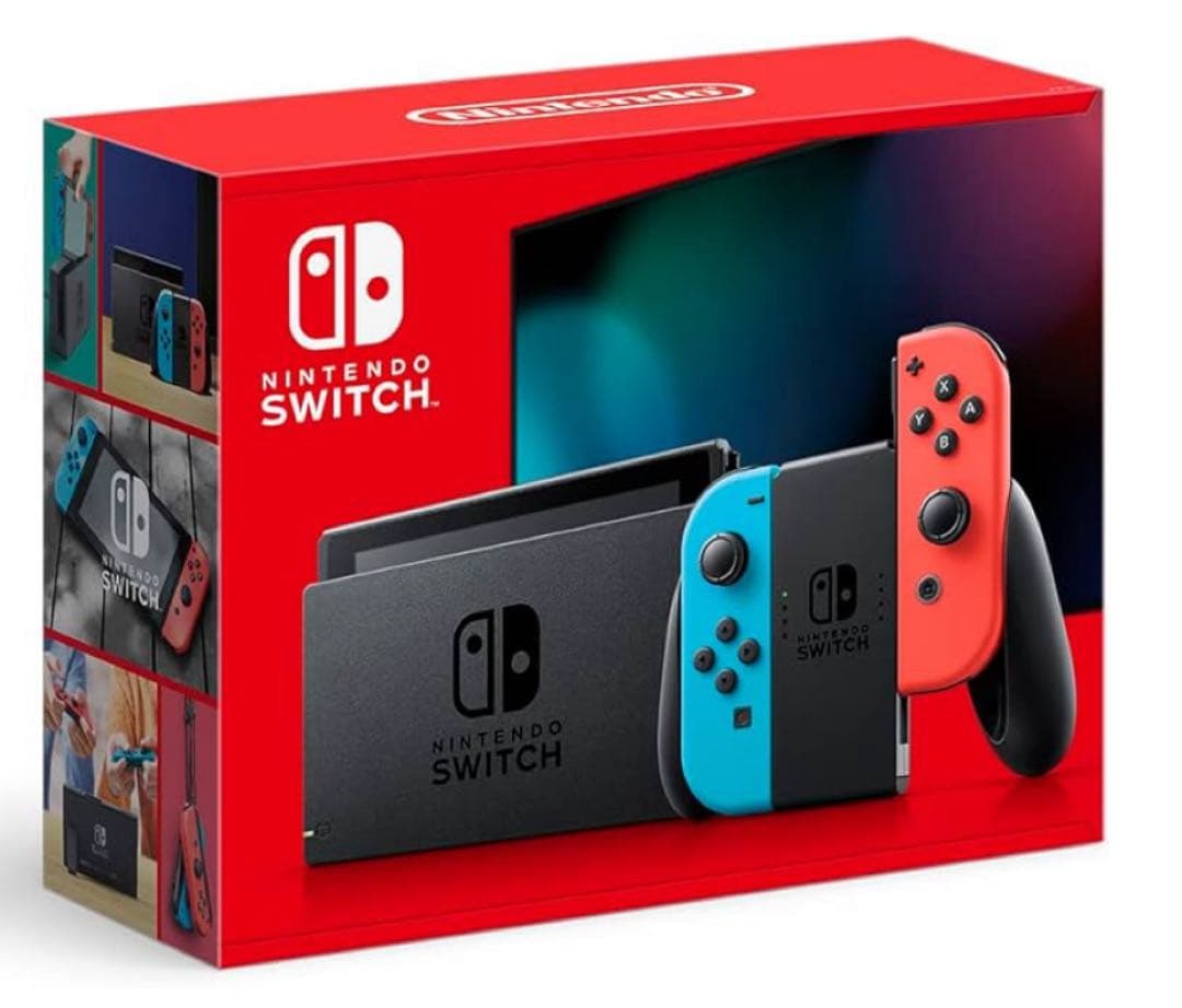 Nintendo Switch ネオンブルー/ネオンレッド 未使用本体付属品