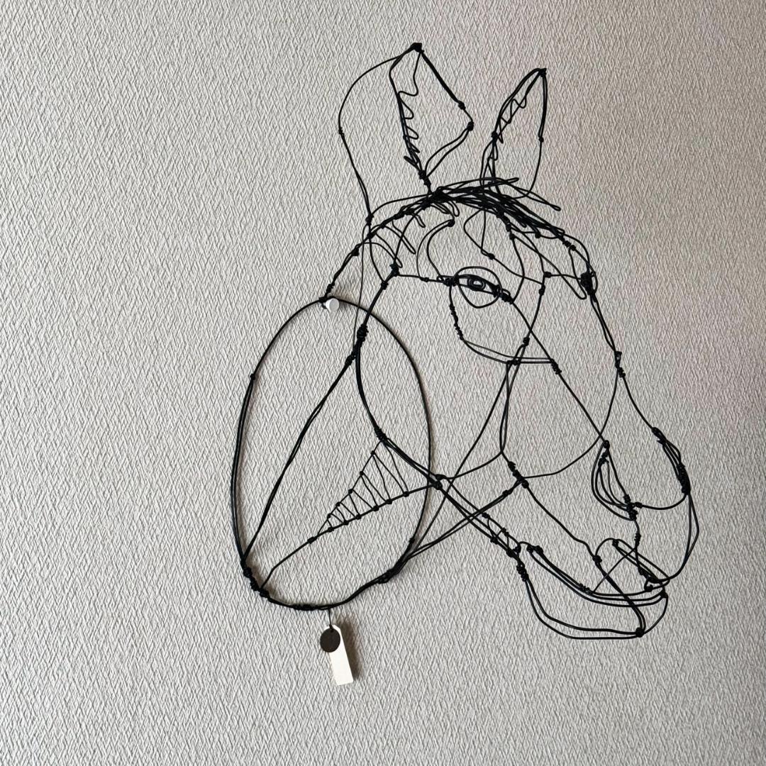 U*X様 HAyU ワイヤーアート 馬