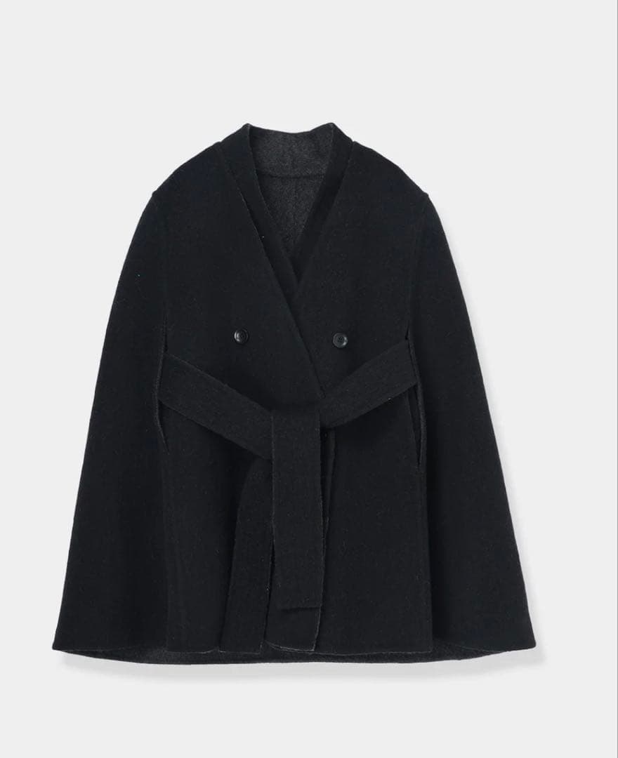 laubeblanc Dual Face Cape Coat コート