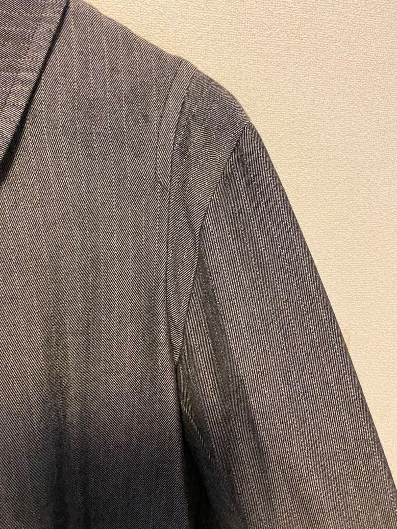 ジ*）様 コムデギャルソンコート　超美品 メンズライクなボックス型！