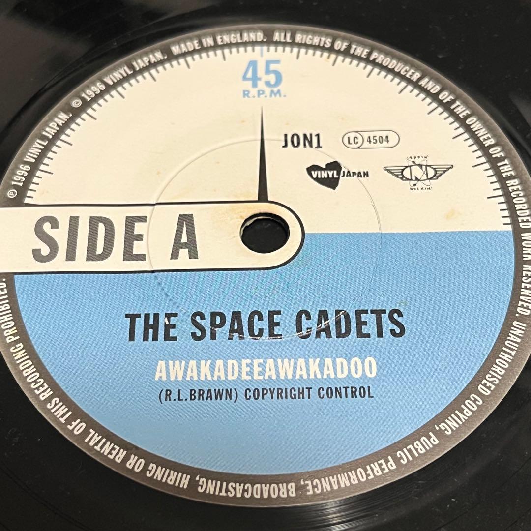 The space cadets 人気盤　7インチ　ネオロカビリー
