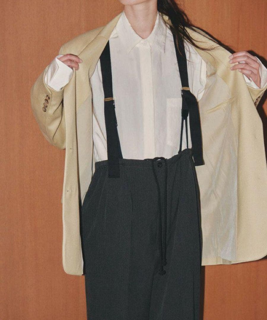 サロペット・オーバーオール・オールインワン TODAYFUL Suspenders Highwaist Pants 36