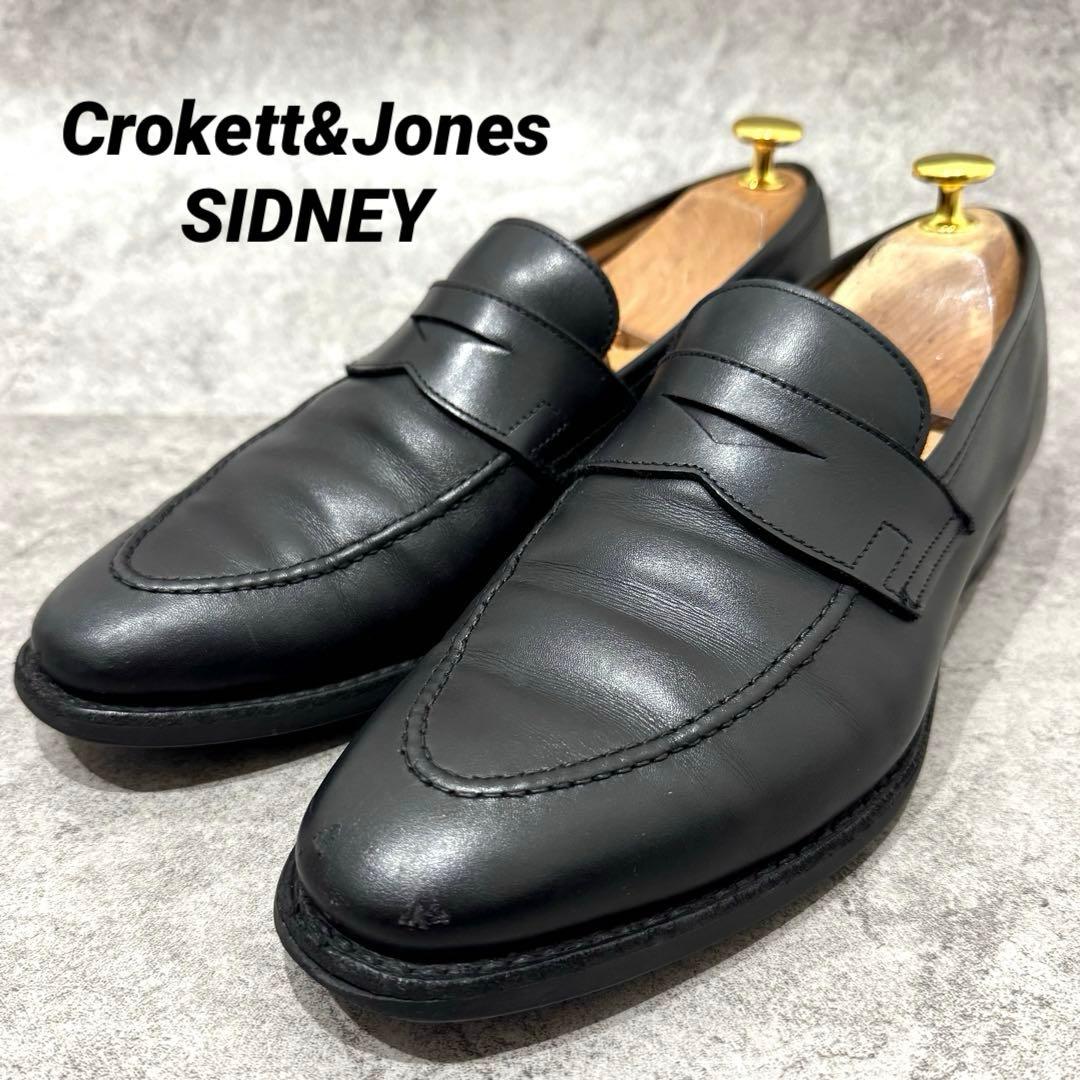 【人気モデル】Crokett&Jones 26 SIDNEY ローファー　レザー