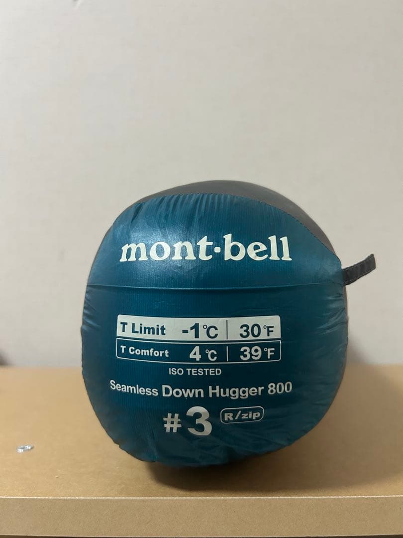 mont-bell Down Hugger 800 寝袋