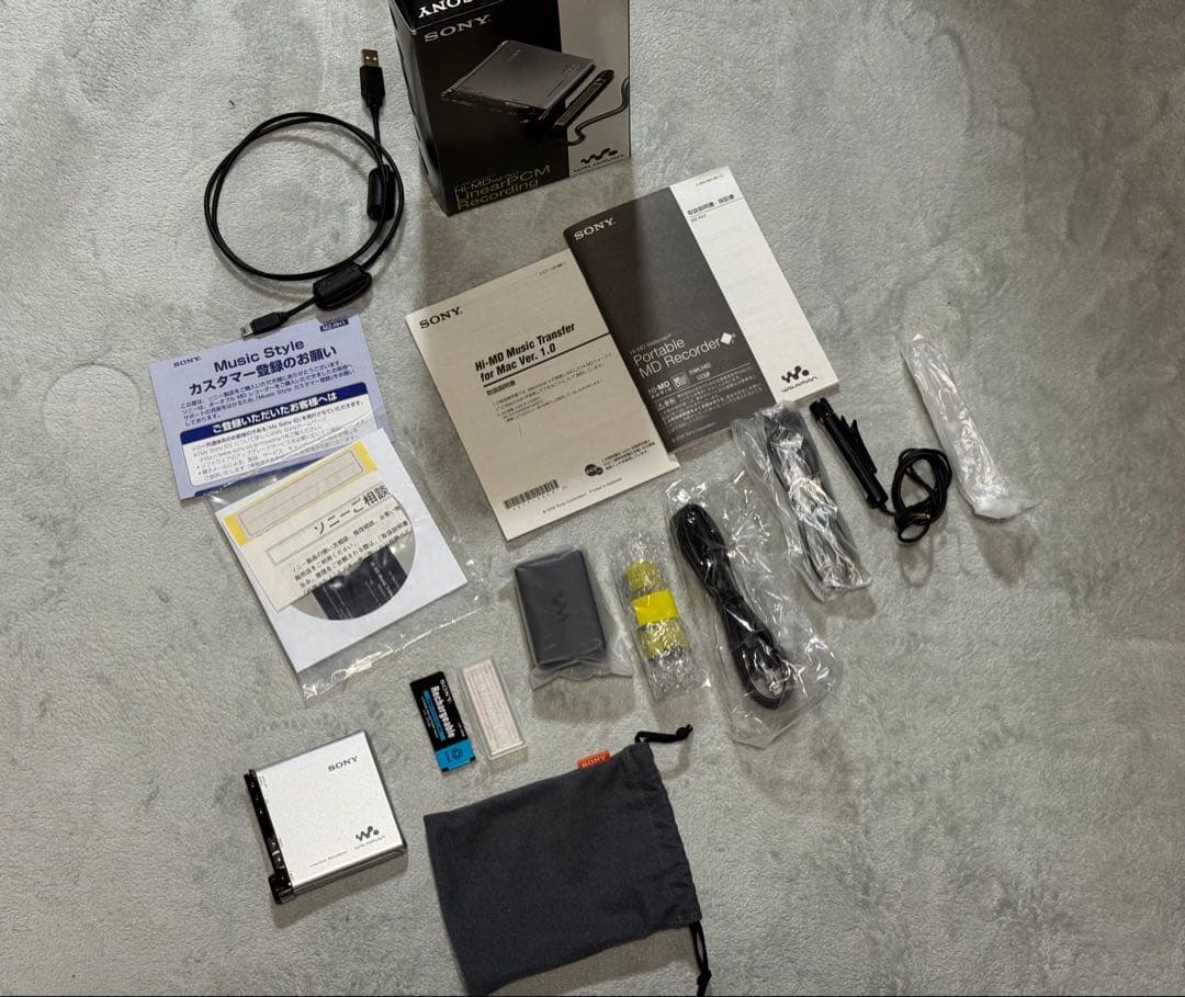ば*こ様 SONY MZ-RH1 ポータブルデジタルオーディオプレーヤー（ジャン