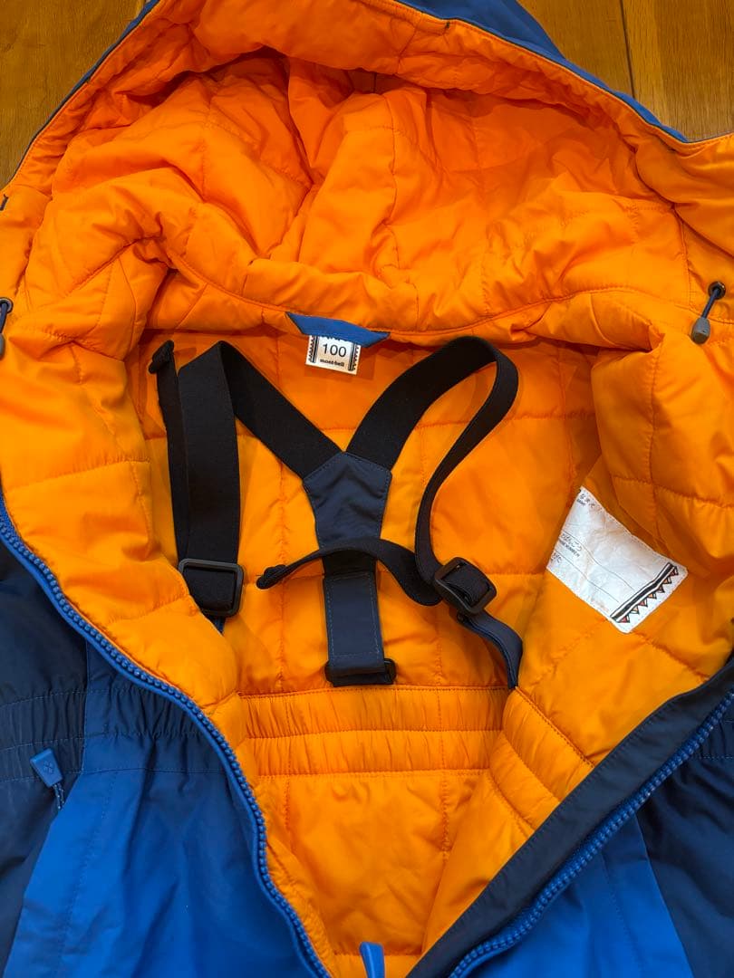 モンベル子ども用ジャンプスーツ 100サイズ