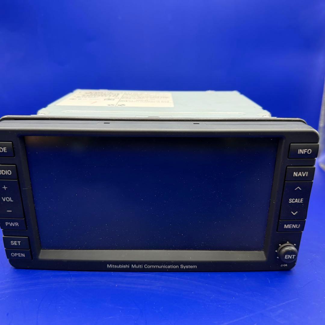 ☆三菱 HDDナビ J-04 ランエボ デリカD5 cv5w cv1w 純正ナビ