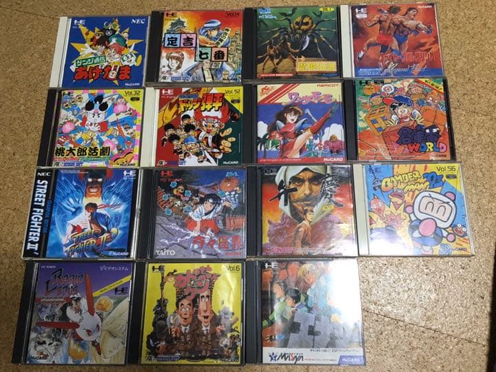 PCエンジン　ソフトセット