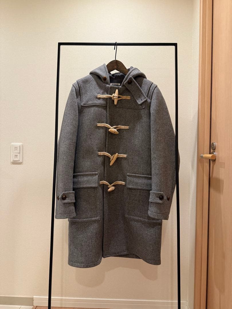 ジャケット・アウター AURALEE HEAVY MELTON DUFFLE COAT