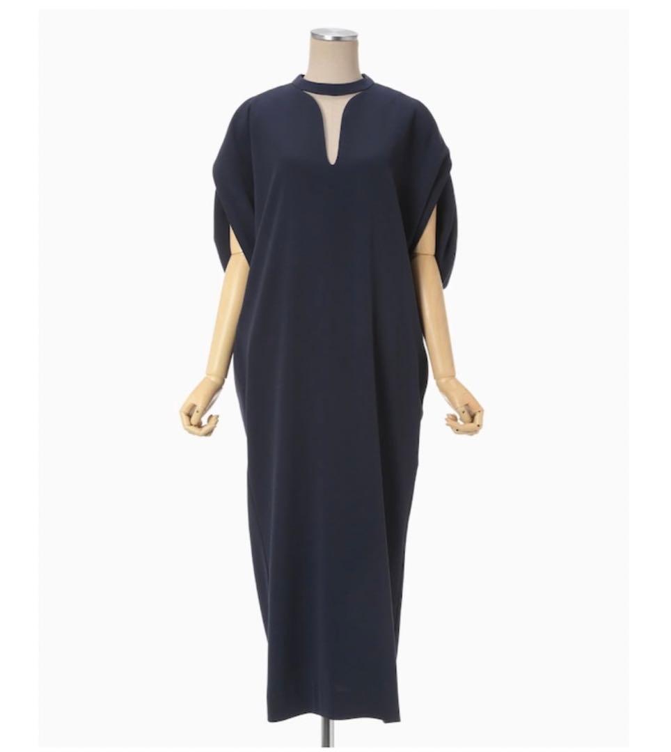 Mame kurogouchi Back Satin ワンピース 24SS