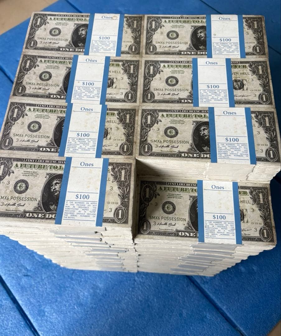 SAINT Mxxxxxx 300MILLION STOOL ドル札