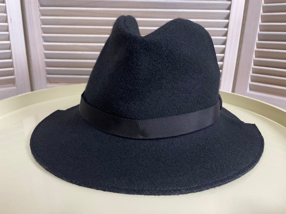 ヨウジヤマモト Yohji Yamamoto +NOIR ウールフェルトハット