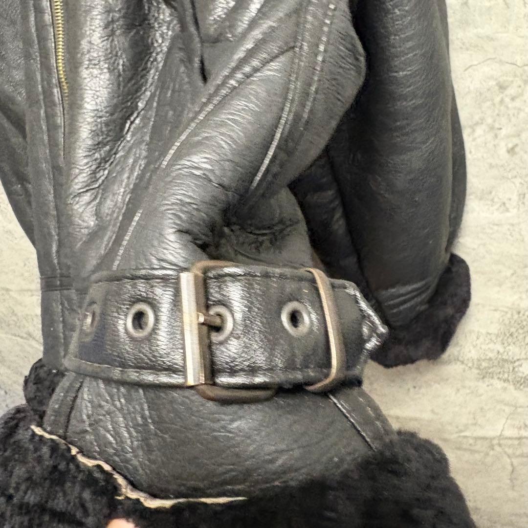 ムートンジャケット　B3 USAF TYPE-G-8 フライトジャケット　4XL