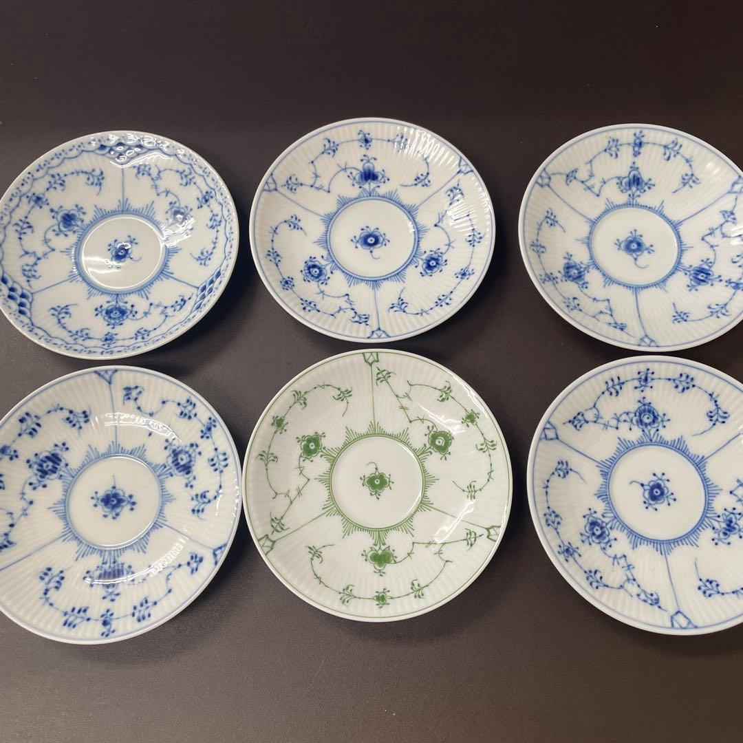 ロイヤルコペンハーゲン　ソーサー6皿