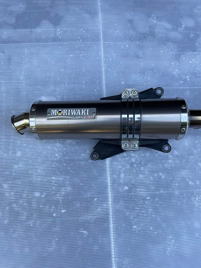 【美品】MORIWAKI JF56 フルエキゾーストマフラー モリワキ