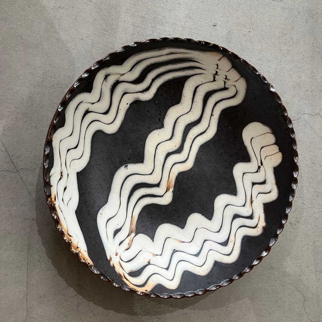 つくも窯　十場天伸　一点もの　尺鉢