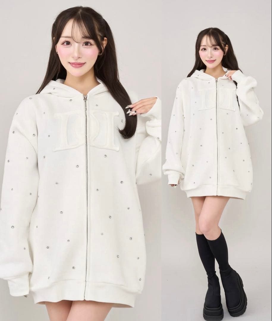 Darich DDロゴビジュージップパーカー