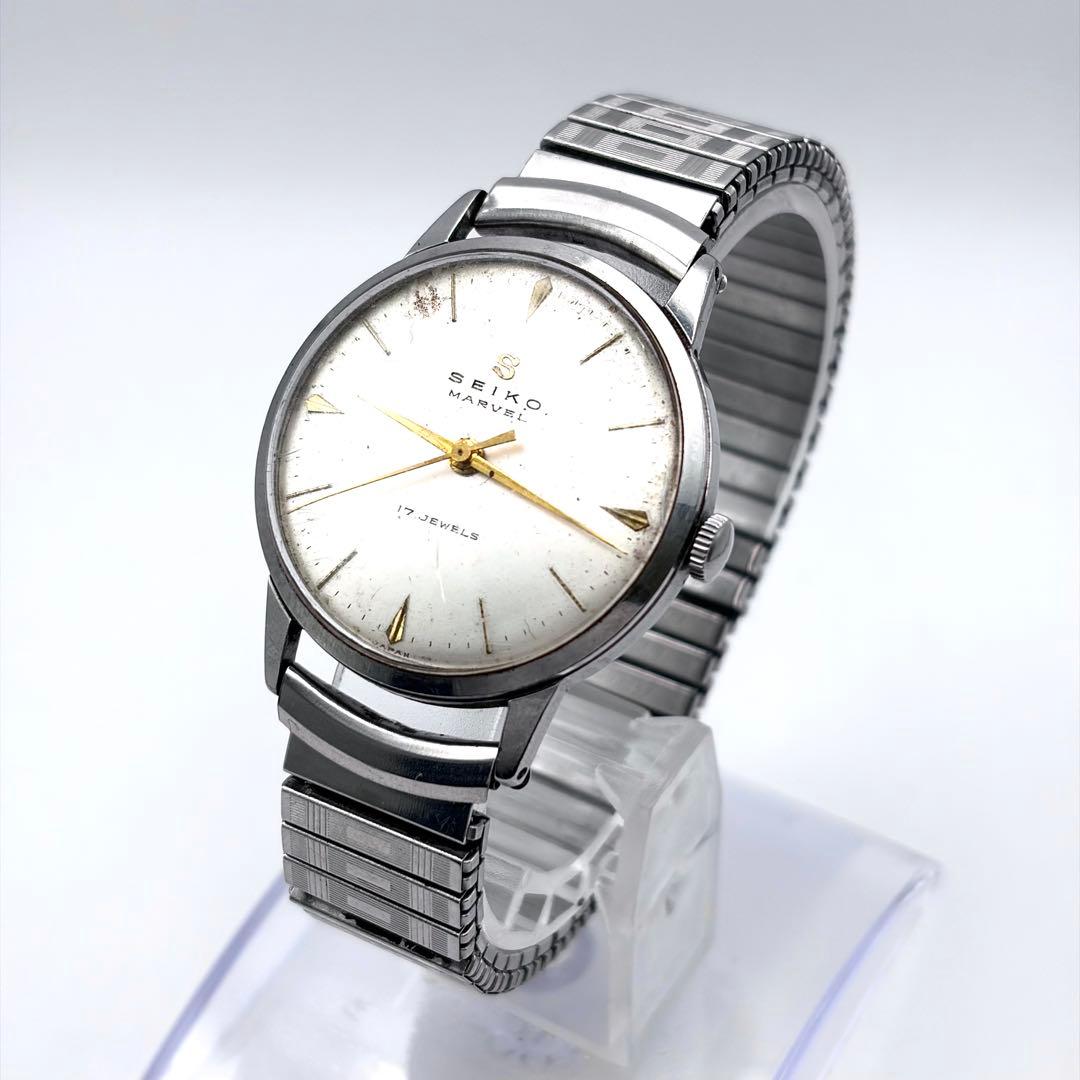 SEIKO MAVEL マーベル 手巻き 17石 メンズ 不動 ジャンク