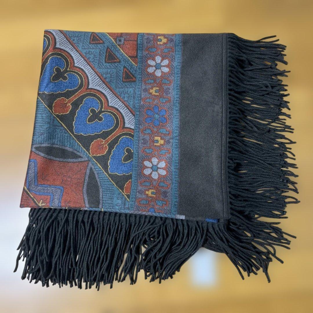 ガ*グ様 新品　超特価　カシミヤ100% 大判ストール　Japanese mad