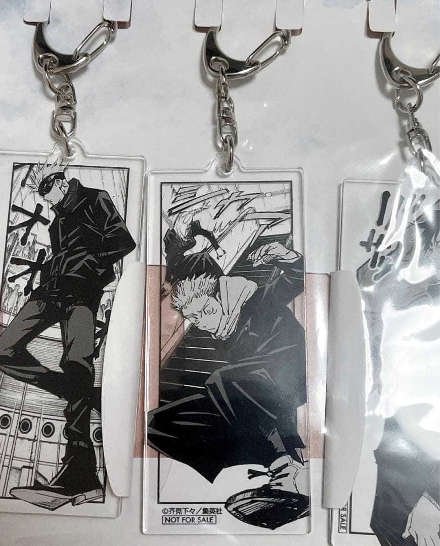 本日限定【非売品】呪術廻戦 24巻発売記念⭐︎アクキーセット 虎杖・伏黒・五条