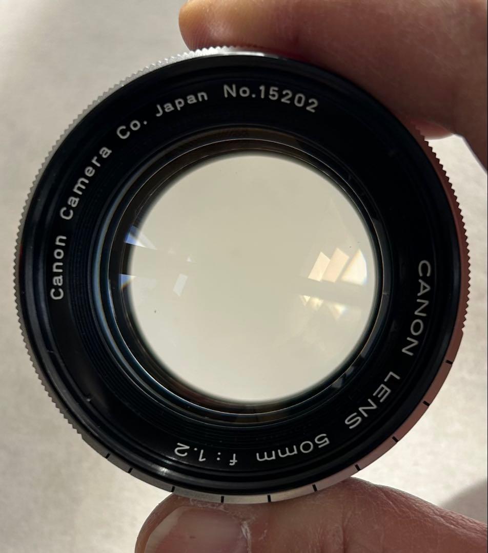 美品 Canon 50mm f/1.2 レンズ ライカLマウント オールドレンズ