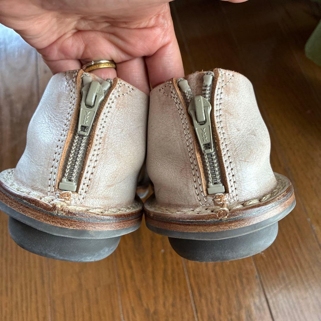 最終値下げ　トリッペン プッシュ push 編み込みレザー