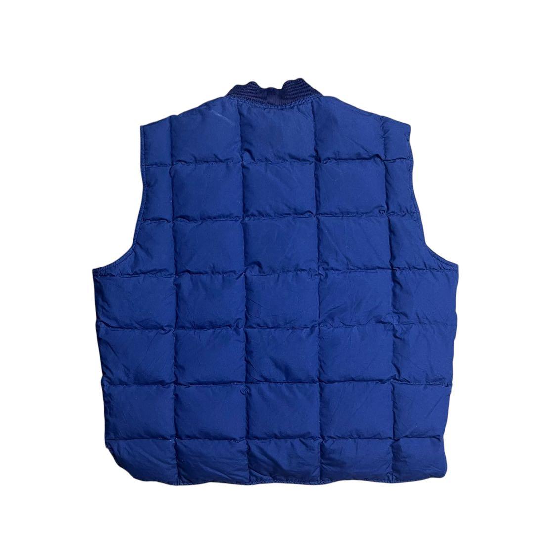 80s 90s Eddie Bauer カナディアンベスト リバーシブル ダウン