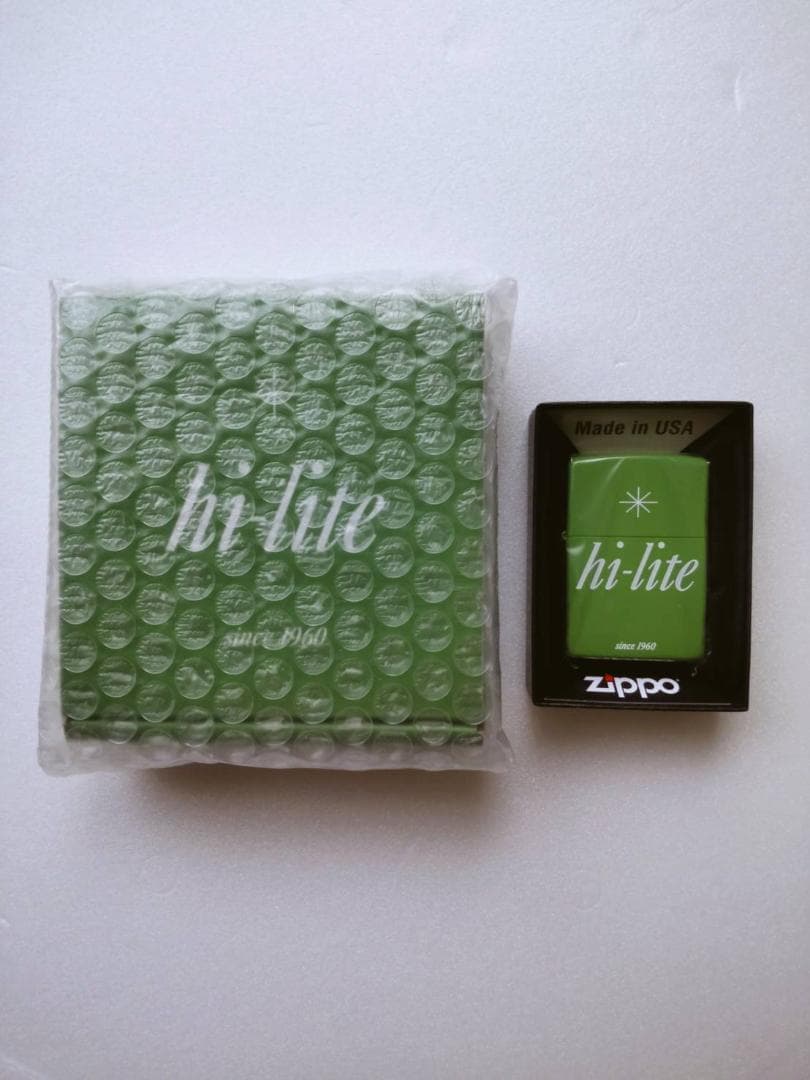 Zippo hi-lite 65周年記念 グリーン ハイライト ジッポ 灰皿