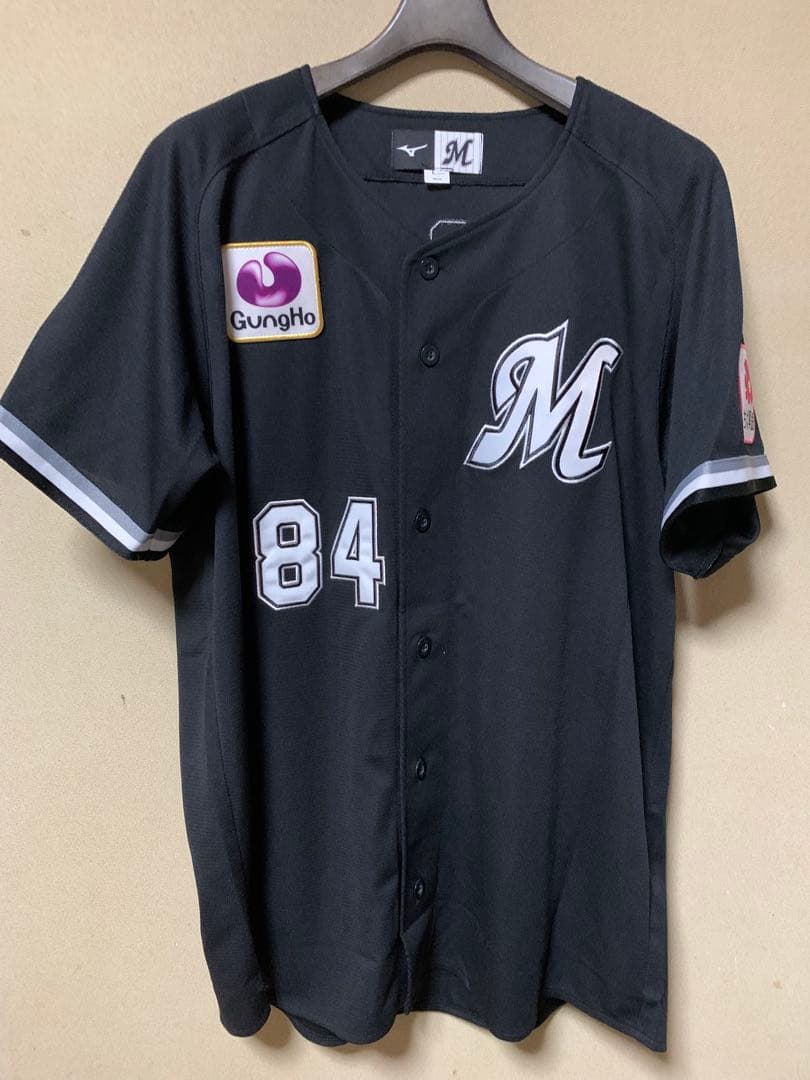 千葉ロッテマリーンズ ジョニー 黒木 #84 公式 ユニフォーム