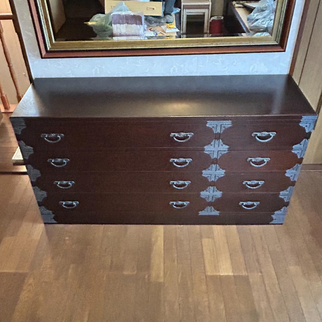 神代民芸　和箪笥　 4段チェスト 整理箪笥