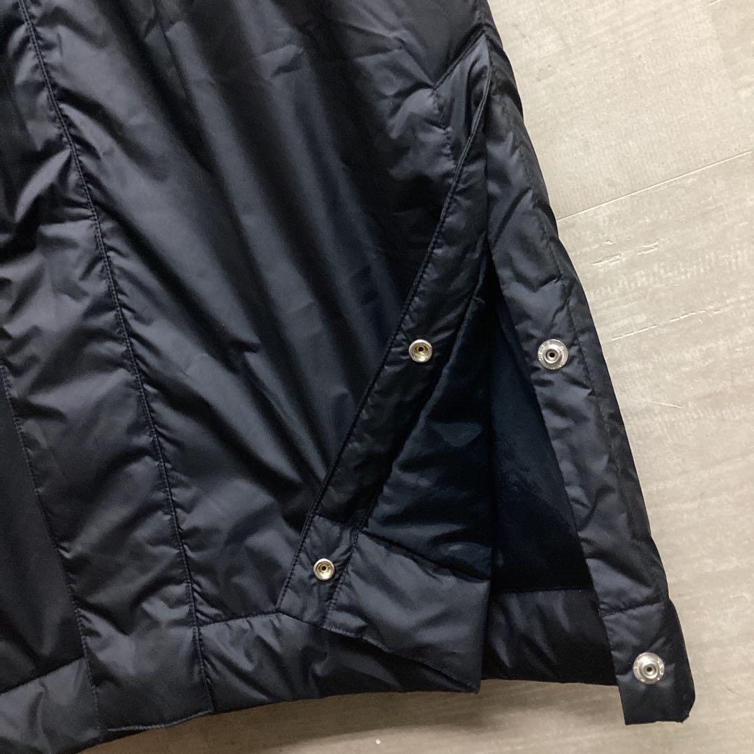 アディダス　ロングベンチコート　メンズ　Mサイズ　フード付き　スリーストライプス