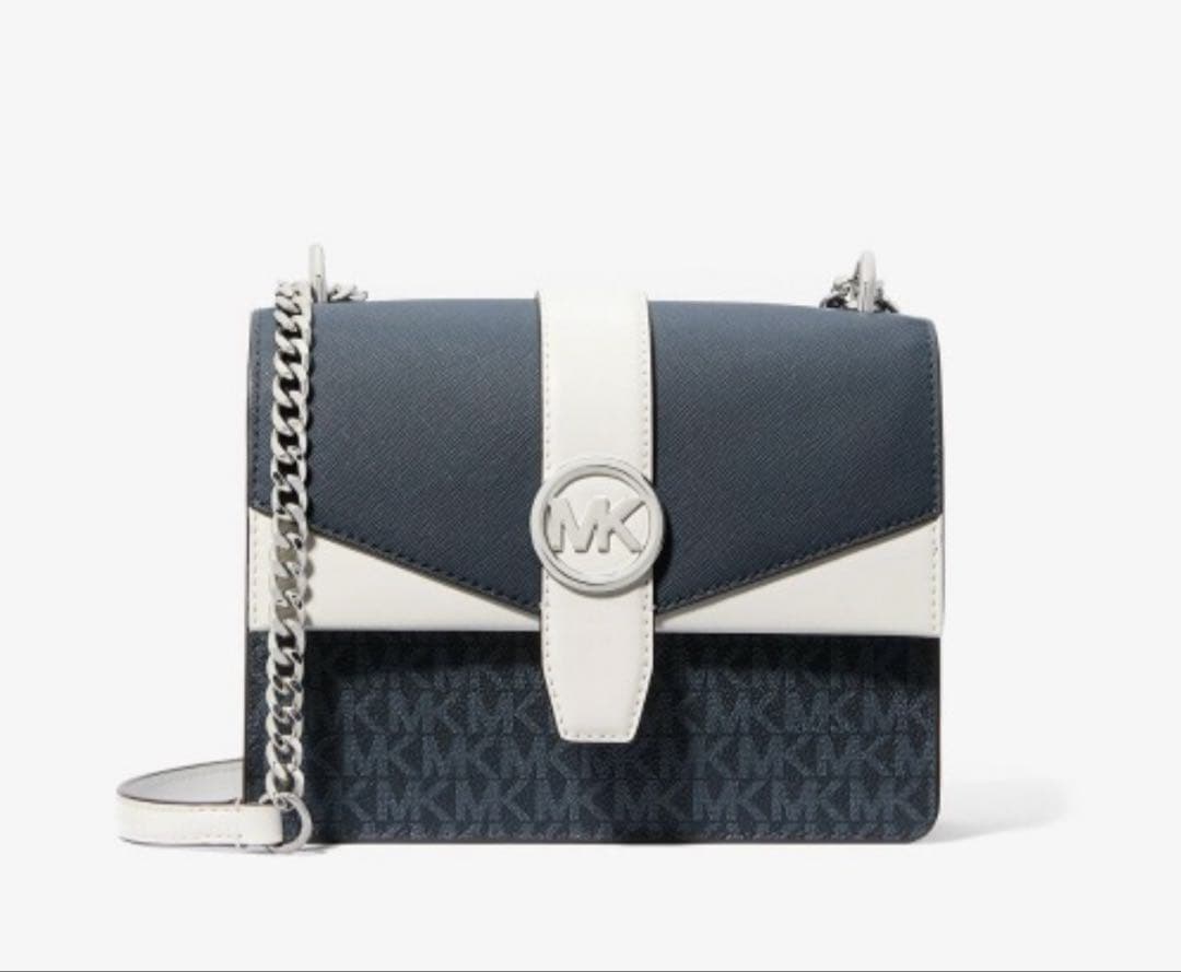 mei　MICHAELKORS マイケルコース　ショルダーバッグ ネイビー