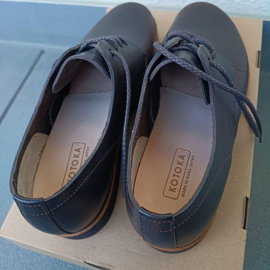 【新品】KOTOKA 26.5センチ 一枚革ダービー 日本製 定価29,700円