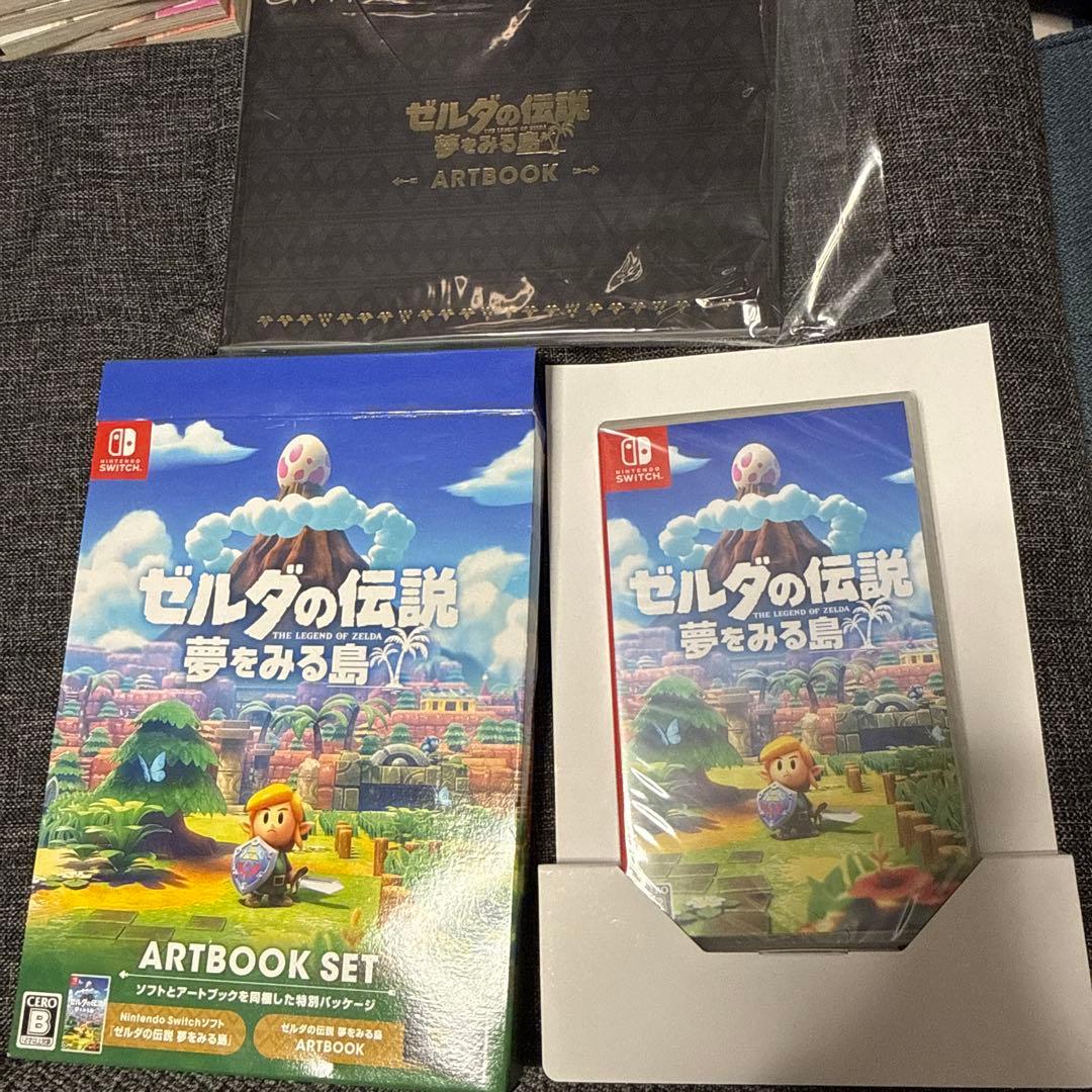 ゼルダの伝説 夢をみる島 ARTBOOK SET 限定版