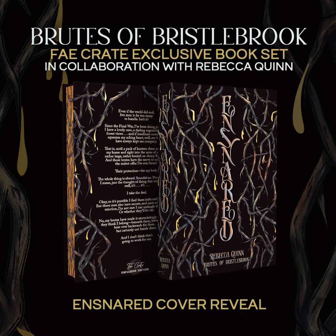 洋書 ensnared by rebecca quinn