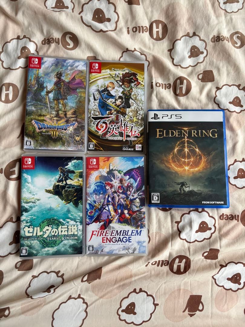 人気ゲーム5本セット Nintendo Switch PS5