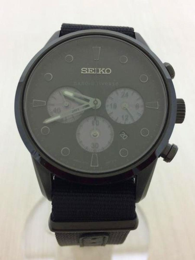 【SEIKO×nano-universe】限定コラボ　ソーラー時計　300本限定