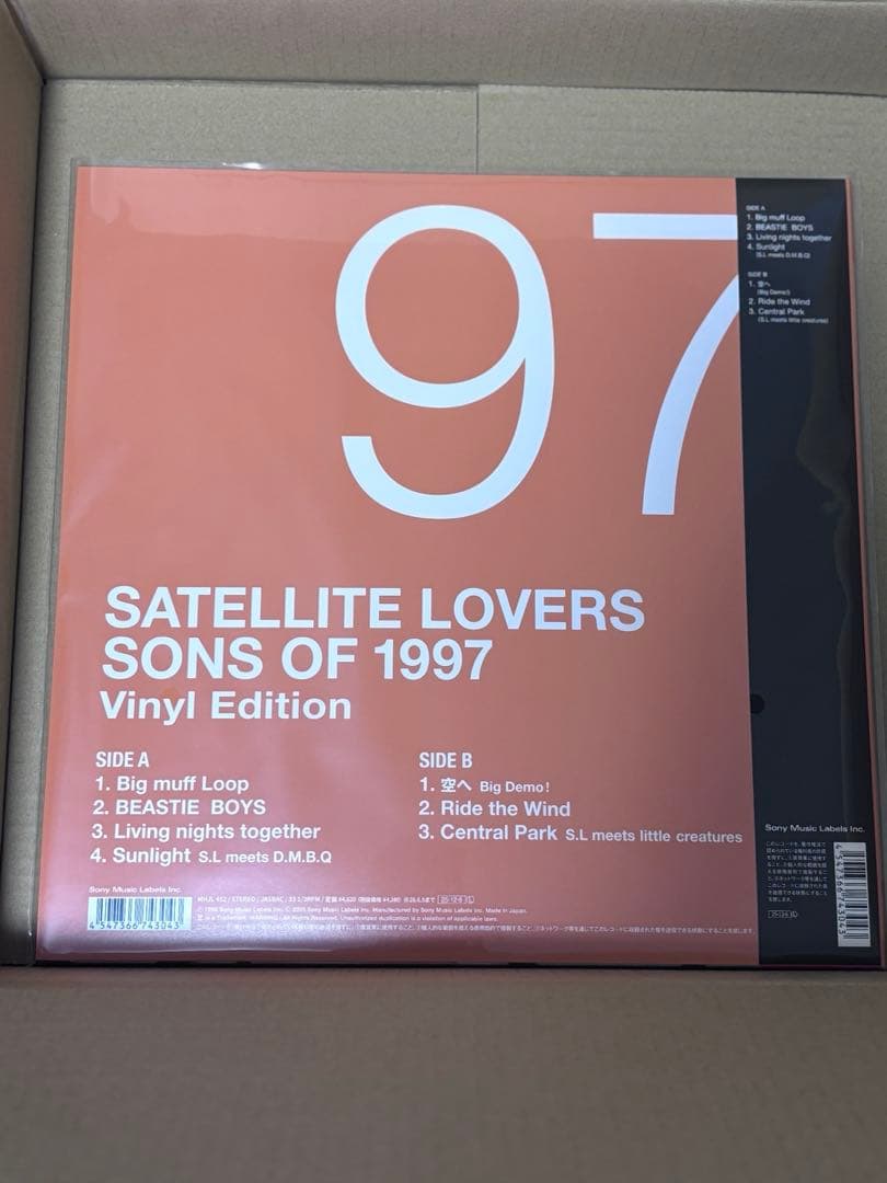 新品未使用SATELLITE LOVERS 「SONS OF 1997」