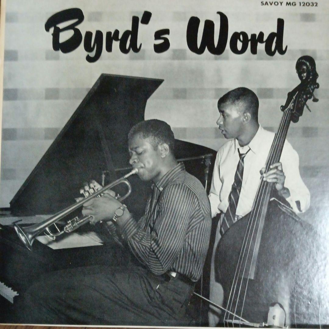 ジャズレコード　ドナルドバード/バーズ・ワード