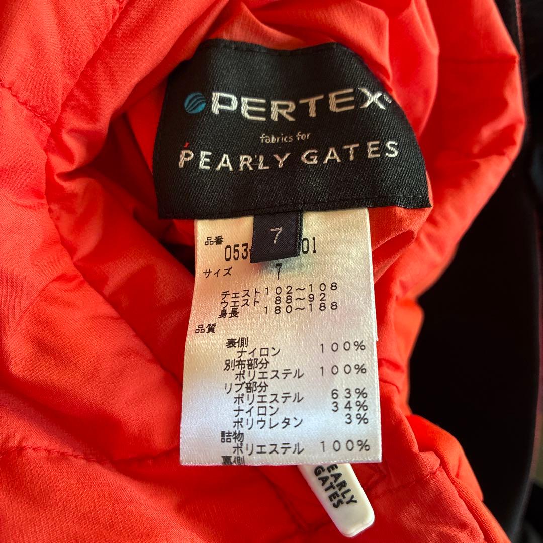 PEARLY GATES ジップアップリバーシブルジャケット サイズ7