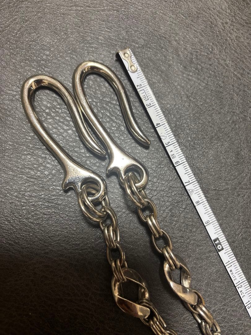 THE FLAT HAED フラットヘッド ウォレットチェーン silver