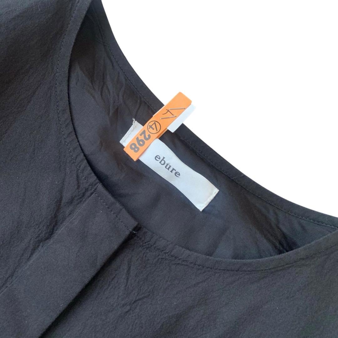 24ss ebure エブール ハイカウントシルクコットン オールインワン Ｍ