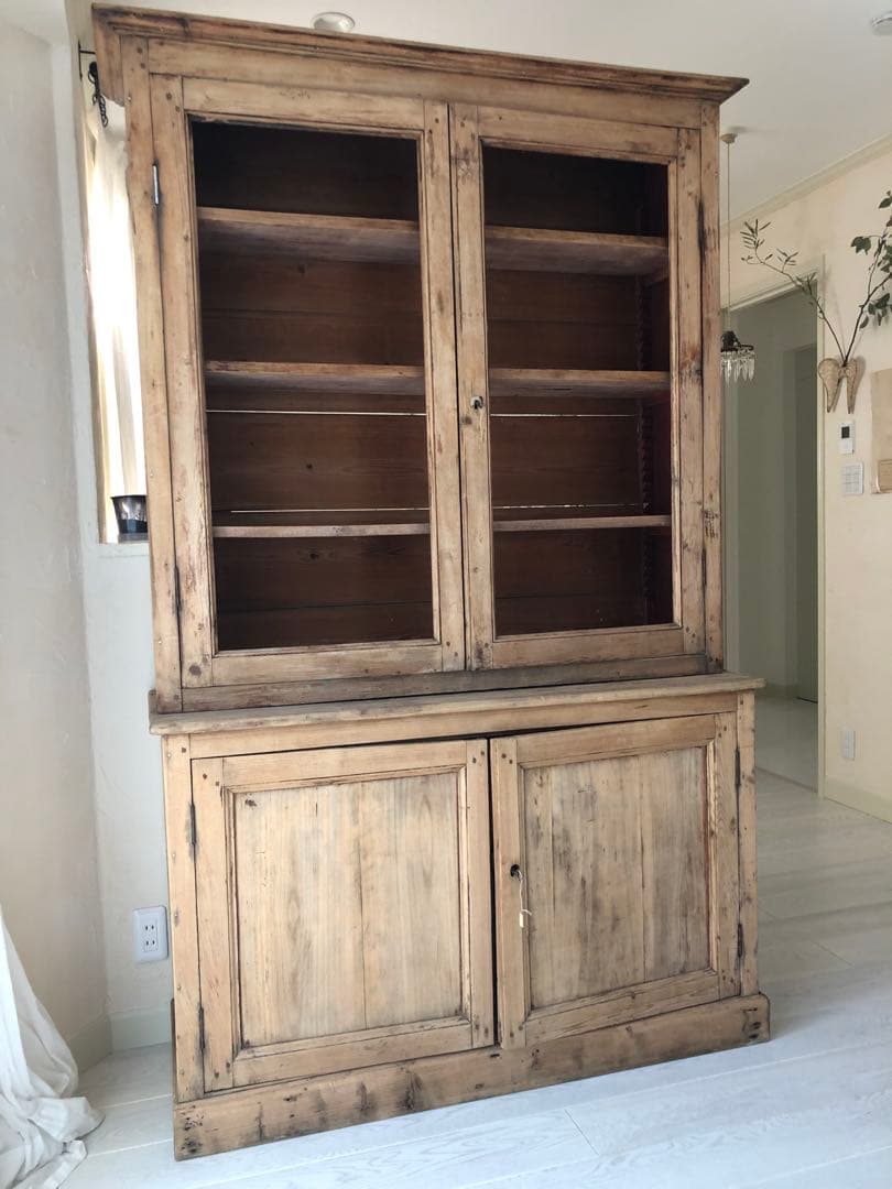 アンティーク カップボード アンティーク キャビネット　フランス