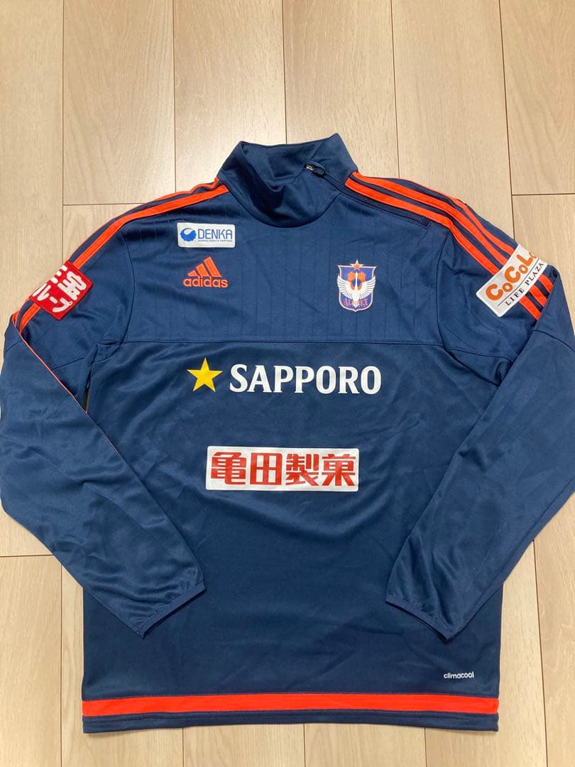 adidas ネイビー 長袖ジャージ SAPPORO