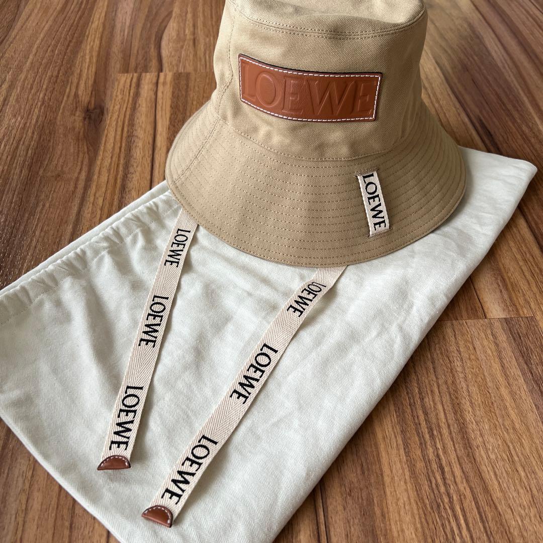 LOEWE フィッシャーマンハット サンド　バケットハット　ロエベ