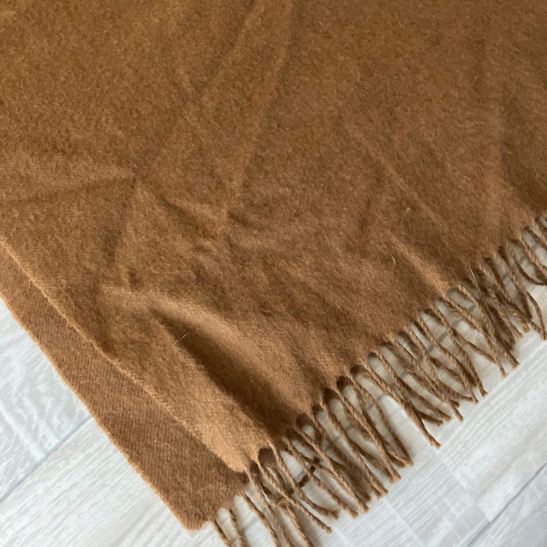 PRADA ブラウン ストール カシミヤウール